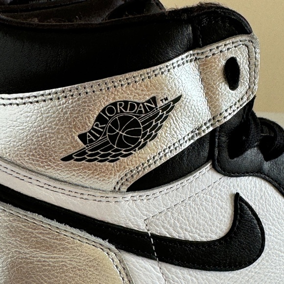 Air Jordan 1 Retro Silver Toe sz 9 men’s - Picture 6 of 9